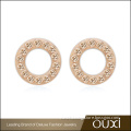 Costume Jewellry Designs OUXI Round Stud Earrings For Women
